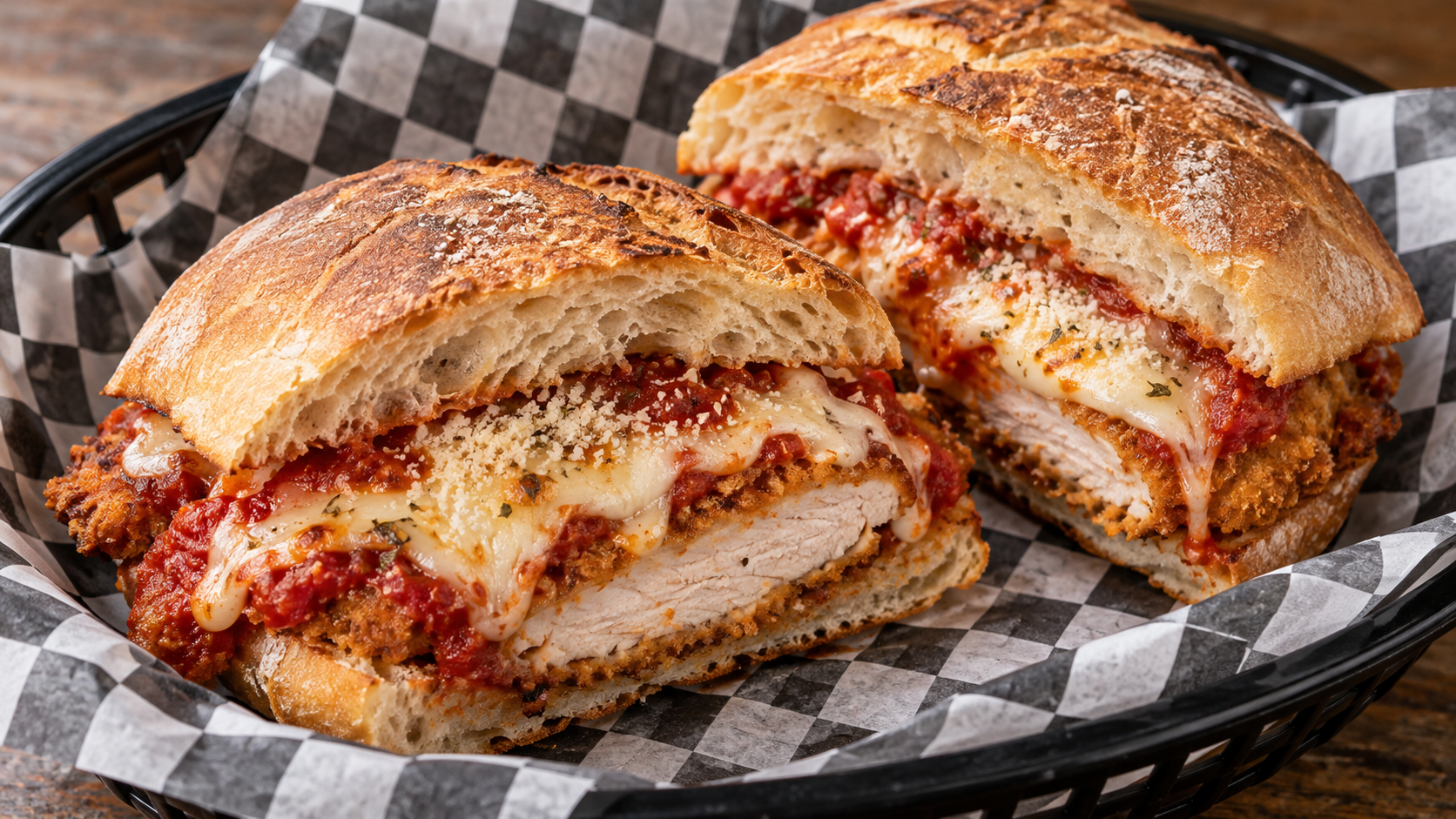 Chicken Parmesan Sandwich